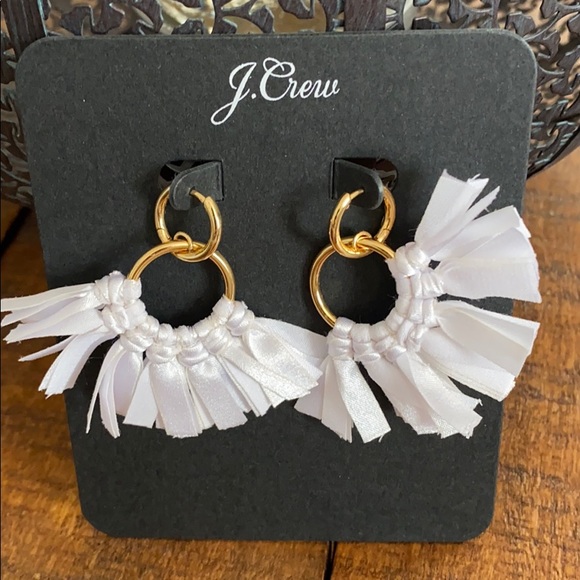 J. Crew Conga Fabric Earrings - Picture 5 of 5